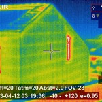 Wandaufbau mit Thermografie